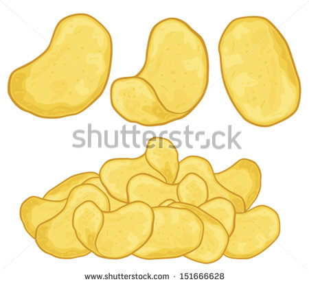 Bowl Potato Chips Clipart Potato Chips Potato Crisps