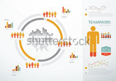 Business   Finance   Teamwork Graphs And Charts For Business Success