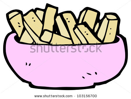 Cartoon Bowl Of Chips Stock Photo 103156700   Shutterstock