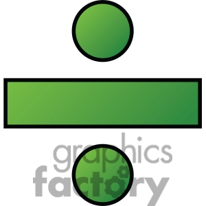Division Sign Clipart