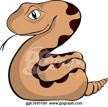 Drawing   Sidewinder Rattler  Clipart Drawing Gg63995186   Gograph