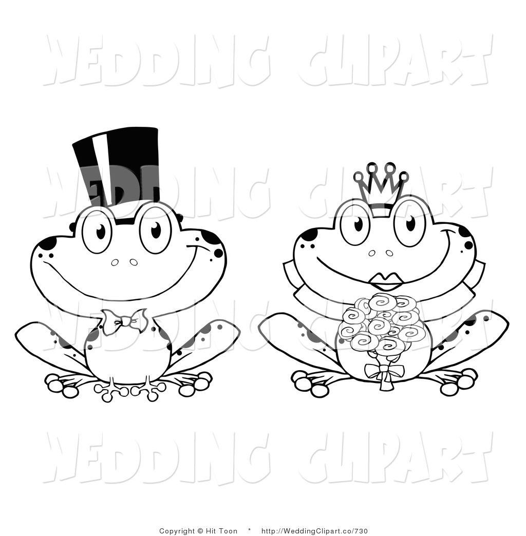 Frog Bride And Groom Wedding Frog Bride And Groom On Lily Pads Wedding    