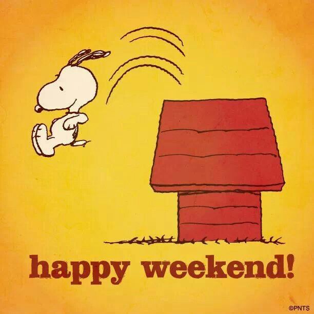 Happy Weekend   Snoopy Art   Pinterest