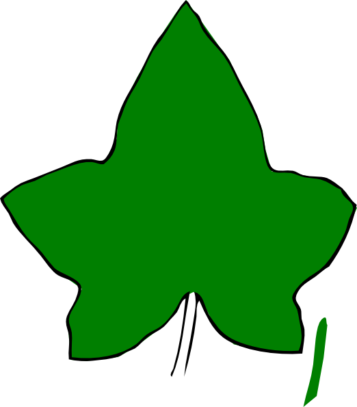 Ivy Leaf Big Green Clip Art Vector Clip Art Online Royalty Free