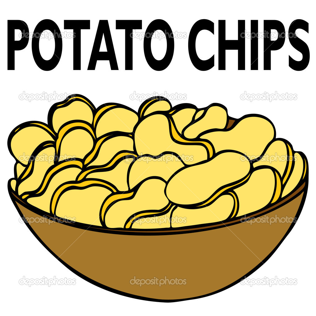 Potato Chips   Stock Vector   Cteconsulting  4134599