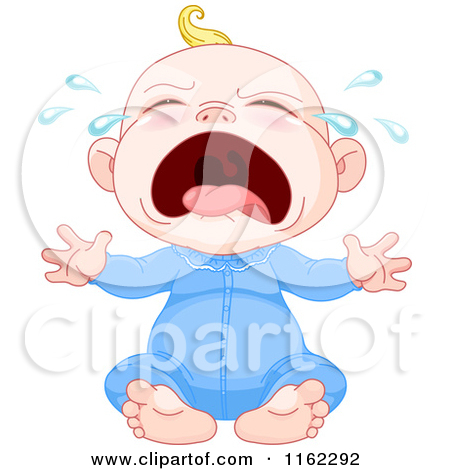 Royalty Free  Rf  Crying Baby Boy Clipart   Illustrations  1