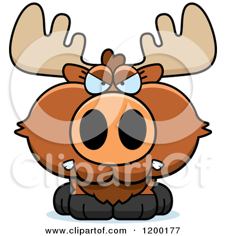 Royalty Free  Rf  Moose Cub Clipart Illustrations Vector Graphics  1