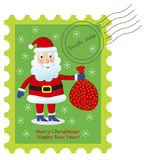 Santa Claus Postage Stamp Stock Illustrations Vectors   Clipart