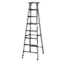 Step Ladders   Foldable Ladder Aluminium Tower Ladder Safety