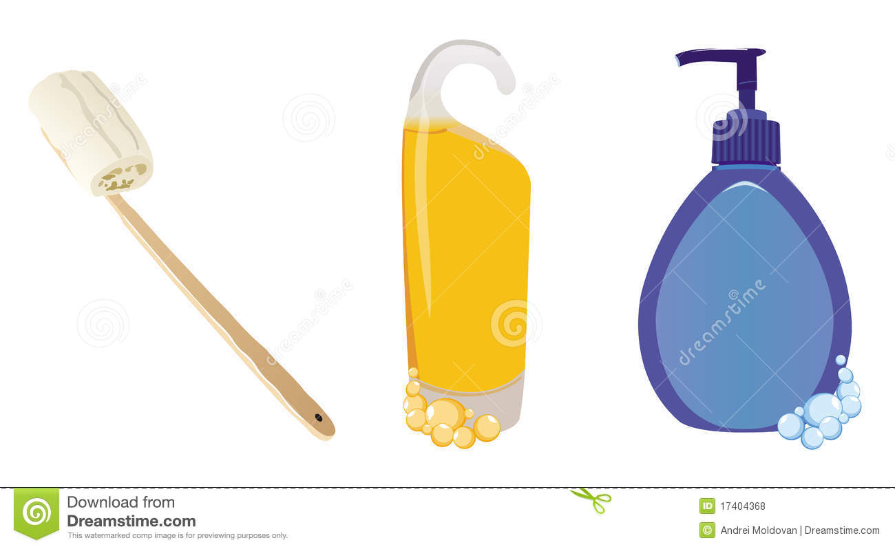 This Image Represents A Body Cleaning Set With Shower Gel Liquid Soap
