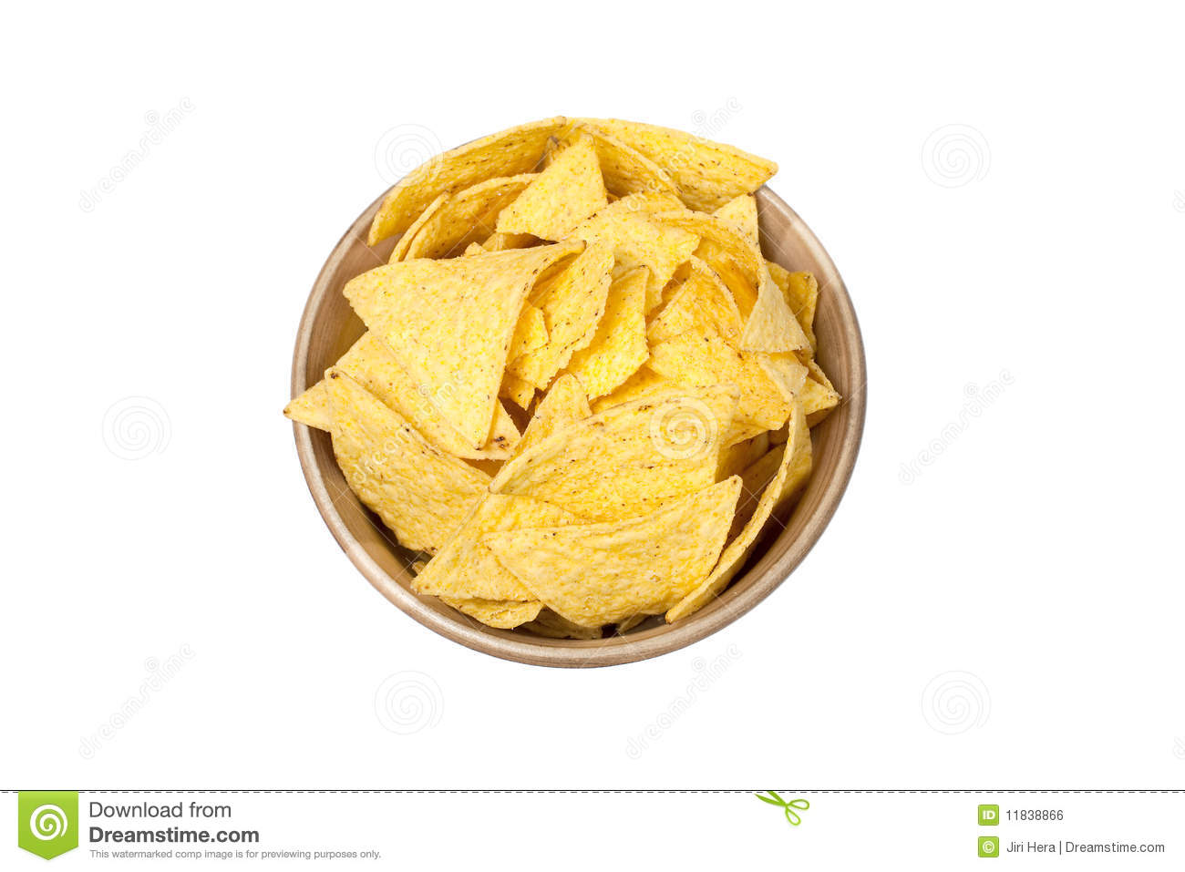 Tortilla Chips In Bowl Royalty Free Stock Image   Image  11838866