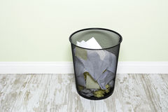 Wastepaper Basket Stock Image