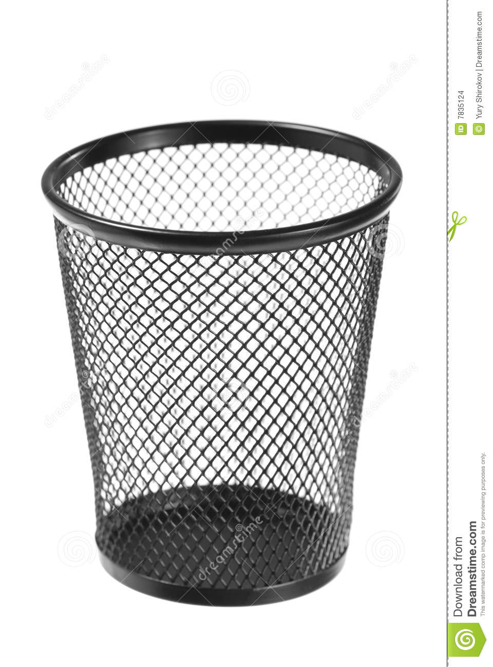 Wastepaper Basket Stock Images   Image  7835124
