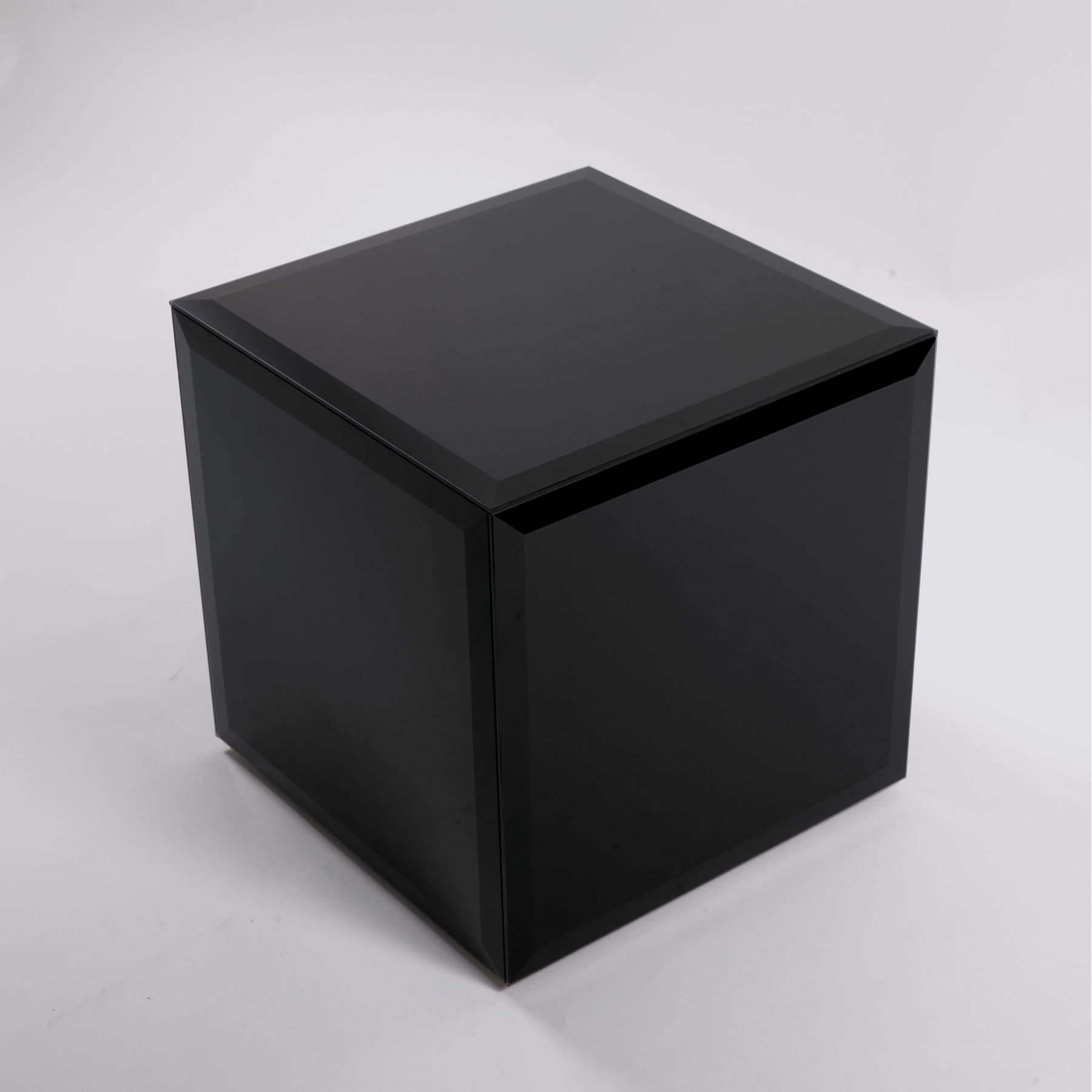 Black Glass Cube