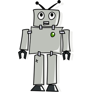 Cartoon Robot Clipart Cliparts Of Cartoon Robot Free Download  Wmf