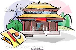 Chinese Temple Clipart Lds Clipart  Temple