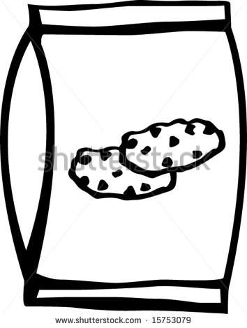 Chocolate Chip Bag Clipart Chocolate Chip Cookies Bag