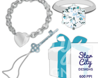 Clipart Ring Clipart Necklace Clipart Key Necklace Clipart Box Clipart    