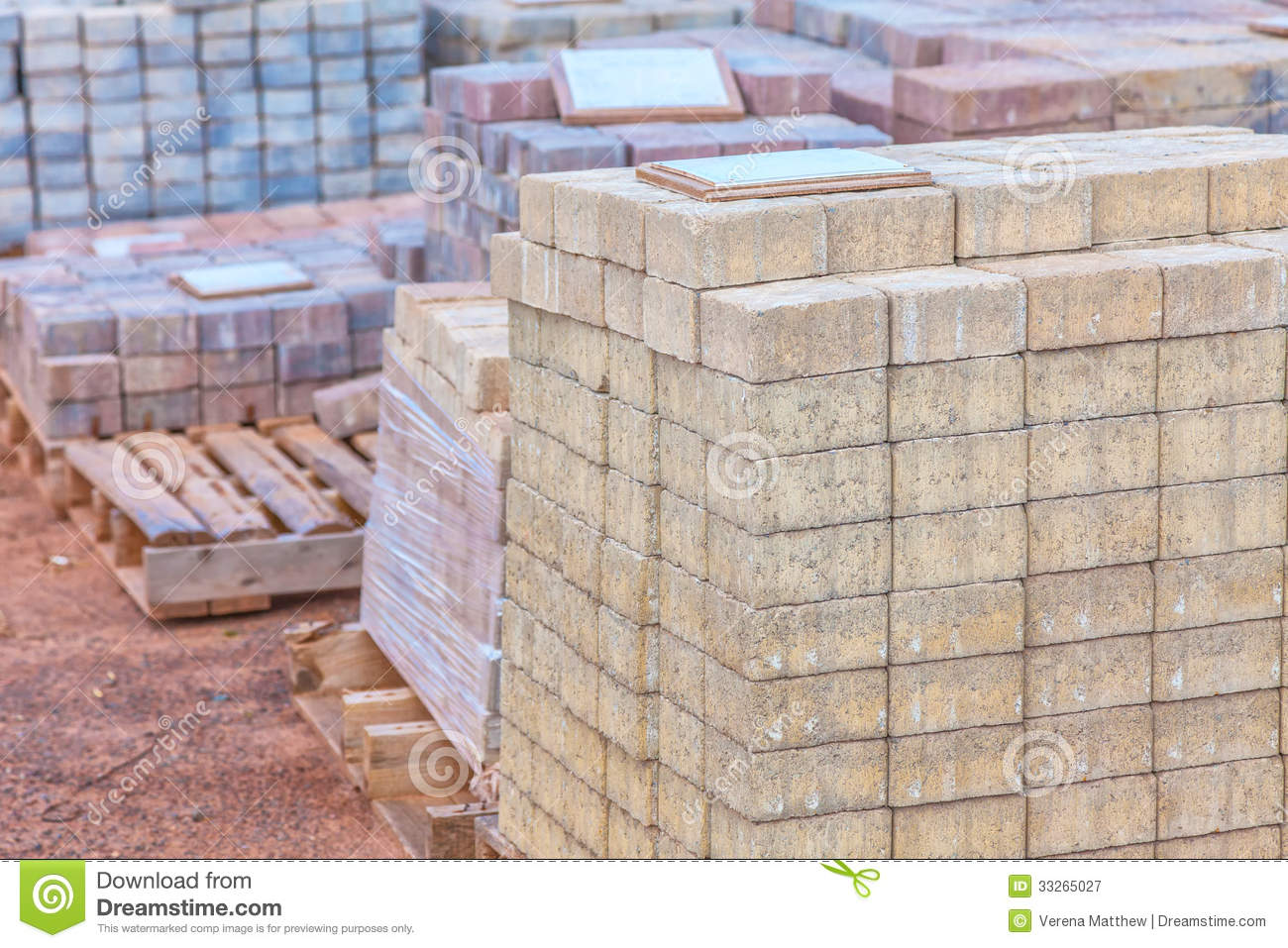 Colored Concrete Pavers  Paving Stone  Or Patio Blocks Organized    