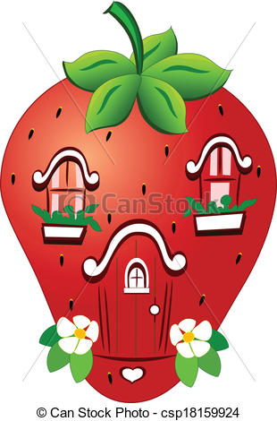Fabulous Clipart Vector   Fabulous Strawberry