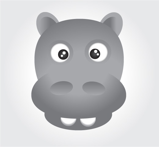 Hippo Face Template Http   Www Freepsddesigns Com How To Create Face
