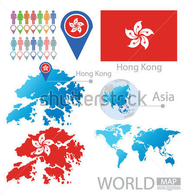 Hong Kong  Hong Kong Speciell Administrativ Region Av People         
