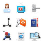 Hotel Business Icon Set Hotel Management Icon Hotel Related Icon