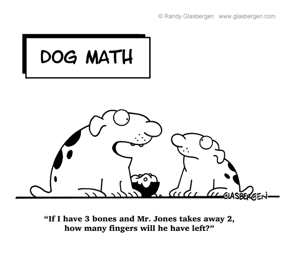 Math Cartoons Cartoons About Math   Randy Glasbergen   Glasbergen    
