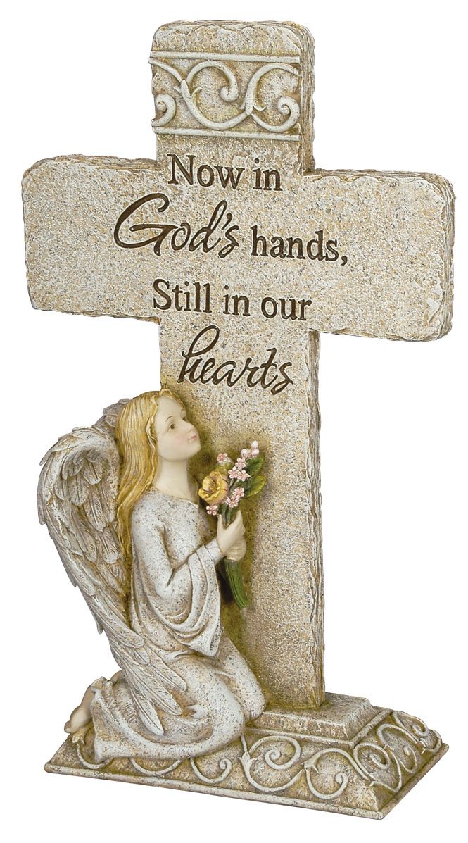 Now In God S Hands Still In Our Hearts Memorial Cross