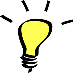 Shining Light Bulb Clip Art At Clker Com   Vector Clip Art Online