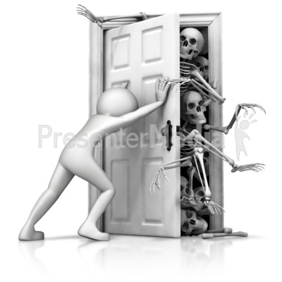 Skeletons In Your Closet   Holiday Seasonal Events   Great Clipart For