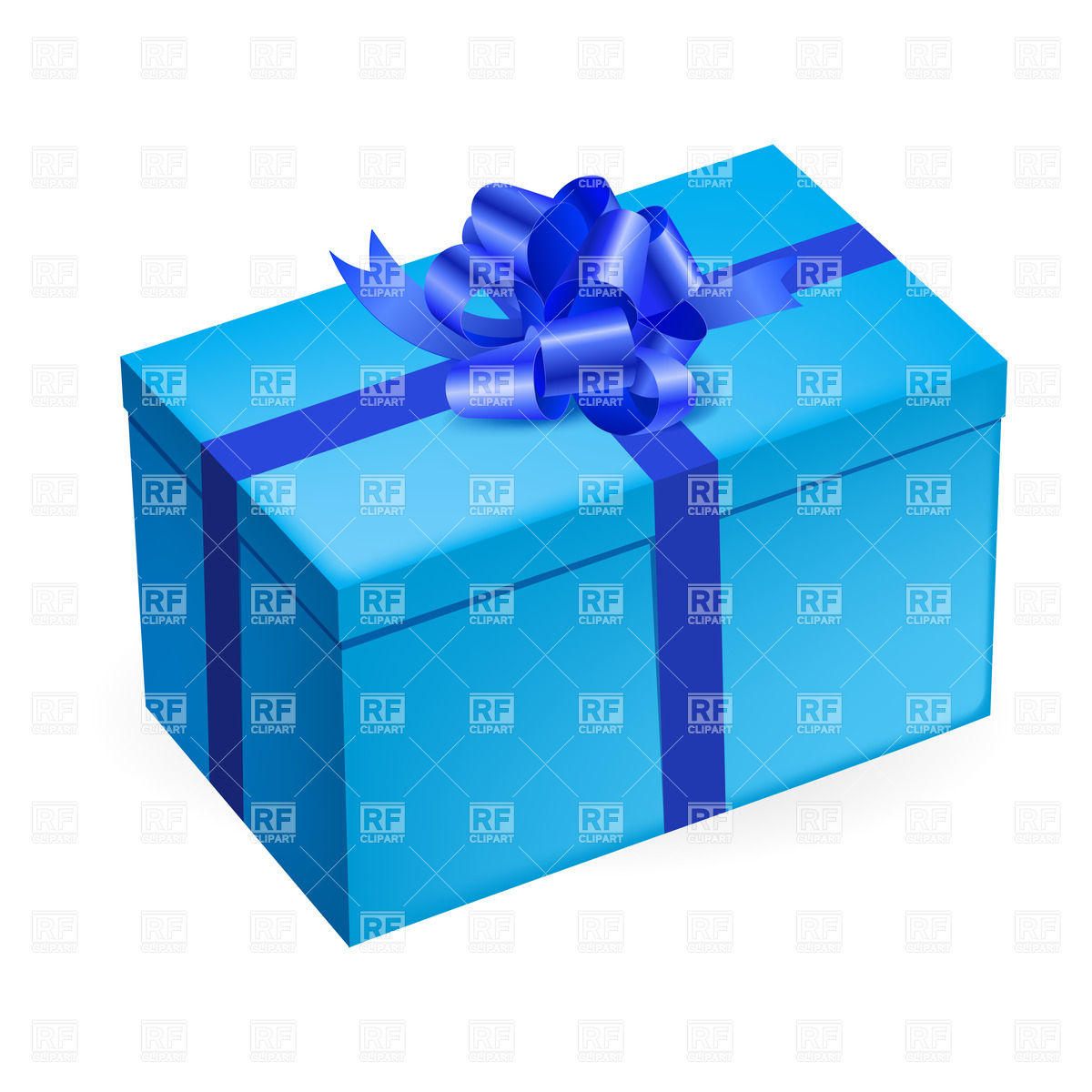 Striped Gift Box With Ribbon And Bow Download Royaltyfree   Free Gift
