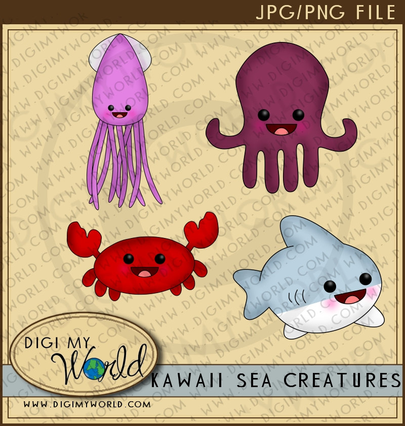     And Squid Colored Clipart Clip Art Graphics April 18 2015 At 08 49pm
