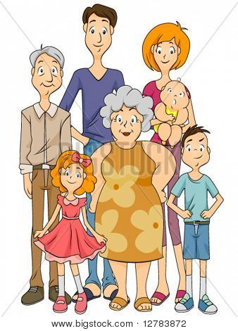 Extended Family Clipart 30899   Zwallpix
