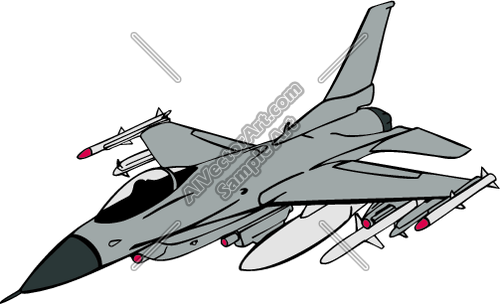 Flyfighterjet1 Clipart And Vectorart  Vehicles   Airplanes Jets