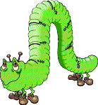 Inchworm Clipart Image