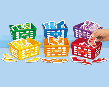 Know Your Colors Sorting Baskets At Lakeshore Learning