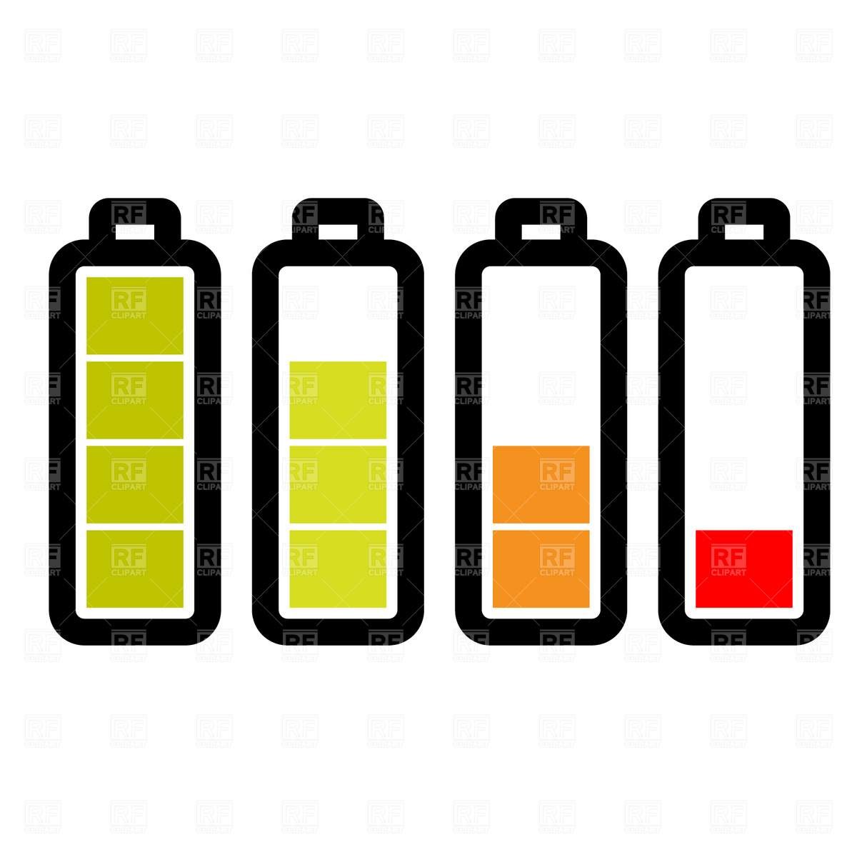 Level Of The Battery Charge Icons 1663 Icons And Emblems Download    