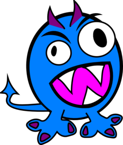 Monster Clip Art Blue And Purple Monster Md Png