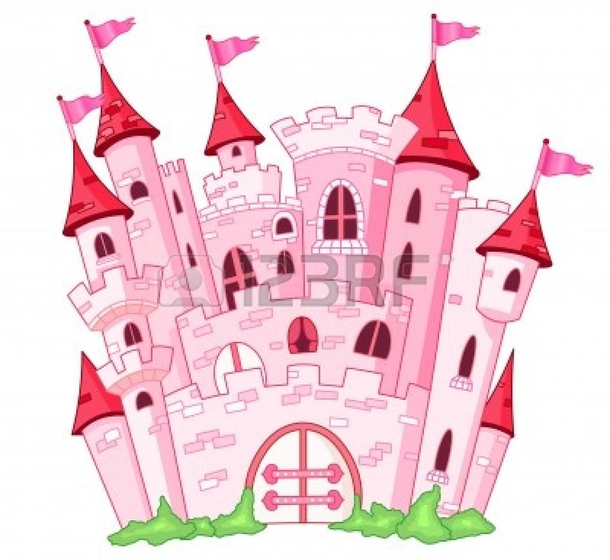 Princess Castle Clipart 7739604 Pink Princess Castle Jpg