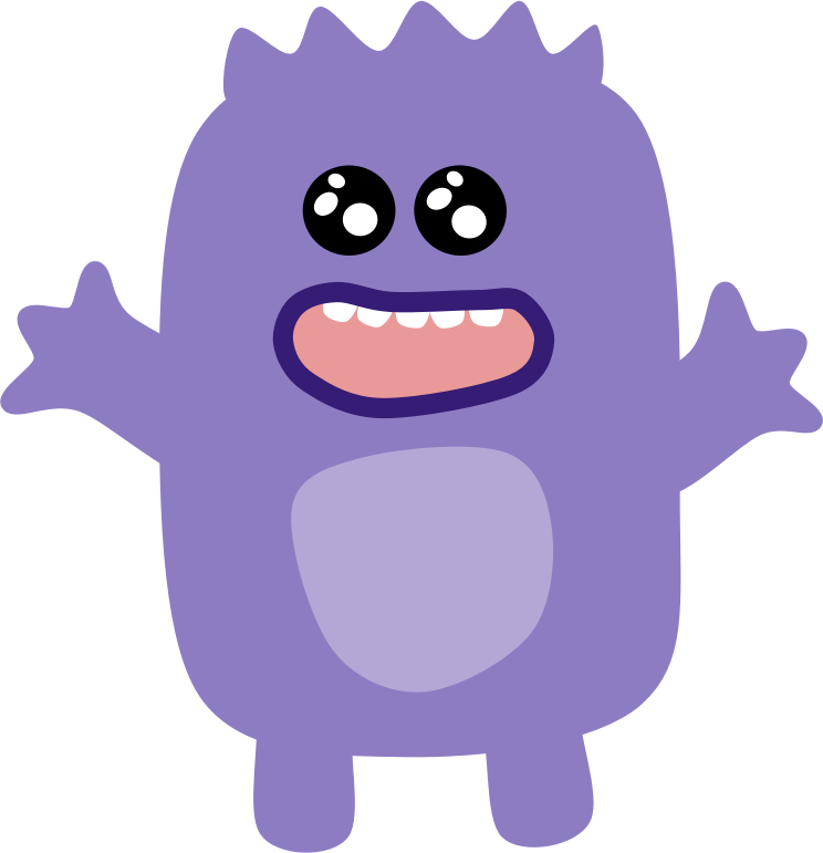 Purple Monster By Scout   A Purple Monster