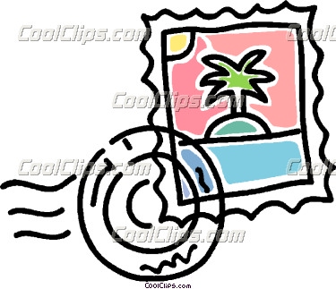 Stamp Clipart Postage Stamp Coolclips Vc007256 Jpg