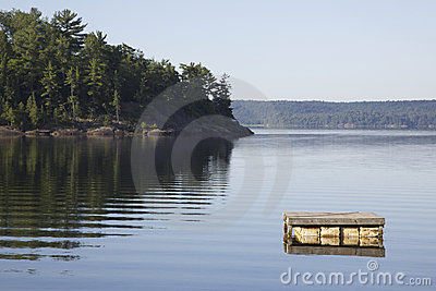 Swimming Raft On Lake Royalty Free Stock Images   Image  15096629