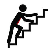 Walking Up Stairs Clipart   Free Clip Art Images