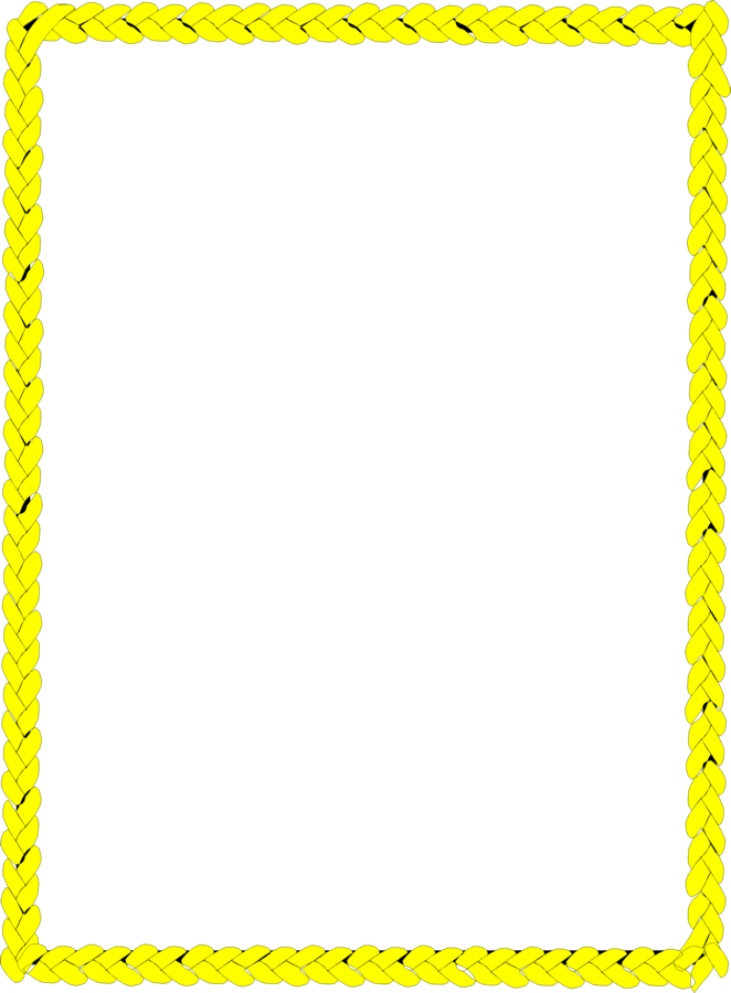 Yellow Rose Border Clip Art   Clipart Panda   Free Clipart Images