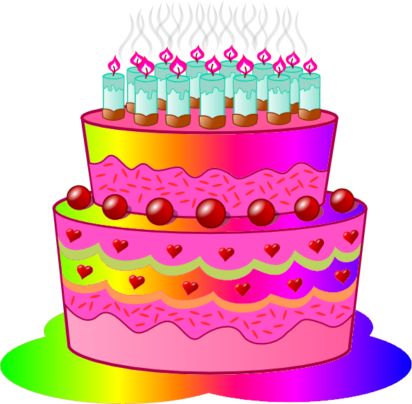 Birthday Cake Clip Art Beautiful And Cute   Cake For Happy Birthday To    