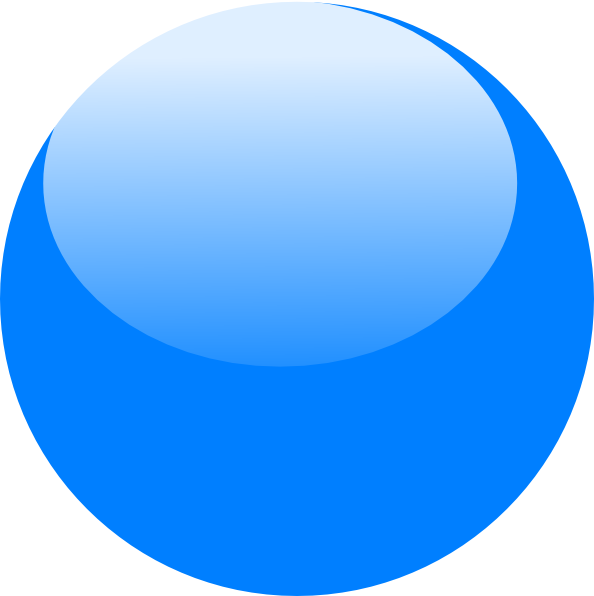 Bubble Blue Normal Clip Art At Clker Com   Vector Clip Art Online    