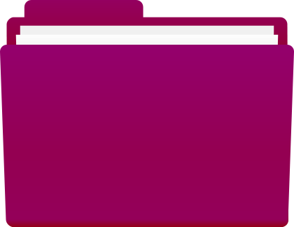 Folder Icon Purple Svg Vector Public Domain Park Share The