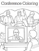 Lds General Conference Coloring Pages For Children