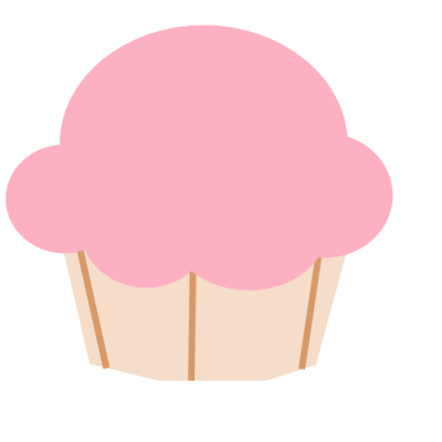 Muffin Clipart This Is A Cute Little Pink Muffin Muffin